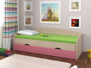 Кровать Соня 2 сонома-розовый в Сургуте - surgut.magazinmebel.ru | фото