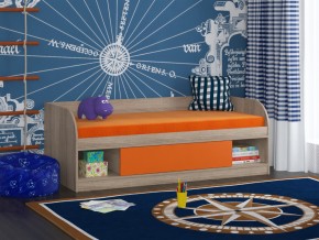 Кровать Соня 4 сонома-оранжевый в Сургуте - surgut.magazinmebel.ru | фото
