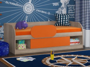 Кровать Соня 4 сонома-оранжевый в Сургуте - surgut.magazinmebel.ru | фото - изображение 3