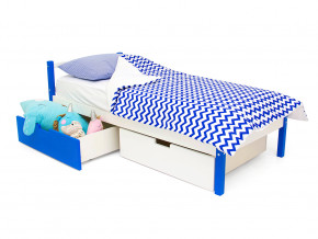 Кровать Svogen classic с ящиками сине-белый в Сургуте - surgut.magazinmebel.ru | фото - изображение 3