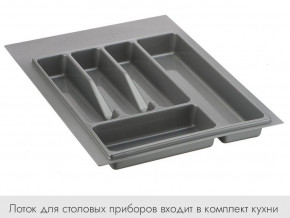 Кухонный гарнитур 1600 Лиственница охотская, смоки софт в Сургуте - surgut.magazinmebel.ru | фото - изображение 4