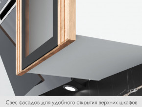 Кухонный гарнитур 1600 Лиственница охотская, смоки софт в Сургуте - surgut.magazinmebel.ru | фото - изображение 5