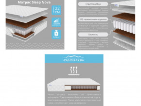 Матрас Sleep Nova шириной 1400 мм в Сургуте - surgut.magazinmebel.ru | фото - изображение 2