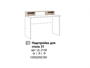Надстройка для стола 31 (Полка) в Сургуте - surgut.magazinmebel.ru | фото