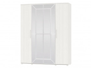 Шкаф 4-х дверный Амели 4-5200 Рамух белый в Сургуте - surgut.magazinmebel.ru | фото