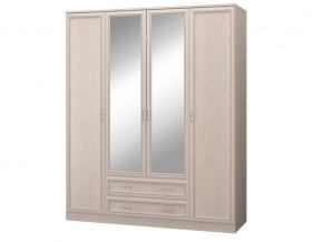 Шкаф 4-х дверный с зеркалом и ящиками в Сургуте - surgut.magazinmebel.ru | фото