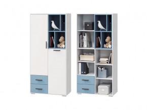 Шкаф для белья и книг с 2 ящиками и дверками в Сургуте - surgut.magazinmebel.ru | фото