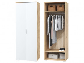 Шкаф для одежды 2-х дверный Сканди белый в Сургуте - surgut.magazinmebel.ru | фото