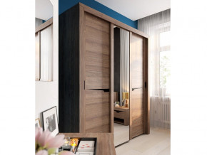 Шкаф с раздвижными дверями трехдверный Соренто дуб стирлинг в Сургуте - surgut.magazinmebel.ru | фото - изображение 1