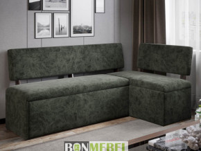 Скамья угловая со спальным местом Монреаль ткань зеленая в Сургуте - surgut.magazinmebel.ru | фото