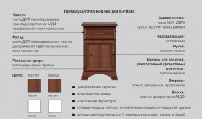 Спальня Кентаки каштан в Сургуте - surgut.magazinmebel.ru | фото - изображение 2