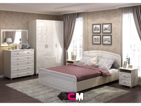 Спальня Виктория МДФ с большим комодом в Сургуте - surgut.magazinmebel.ru | фото - изображение 1