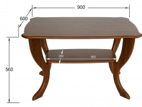 Стол журнальный Маэстро СЖ-01 орех в Сургуте - surgut.magazinmebel.ru | фото - изображение 2