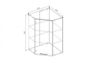 ВУ9 Модуль верхний Угловой МВУ9 в Сургуте - surgut.magazinmebel.ru | фото